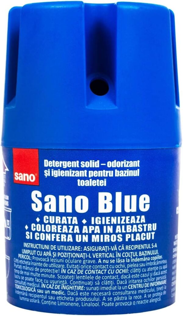 Blue Water Toilet Bowl Cleaner Long Lasting Air Freshener WC Tablet - Image 2