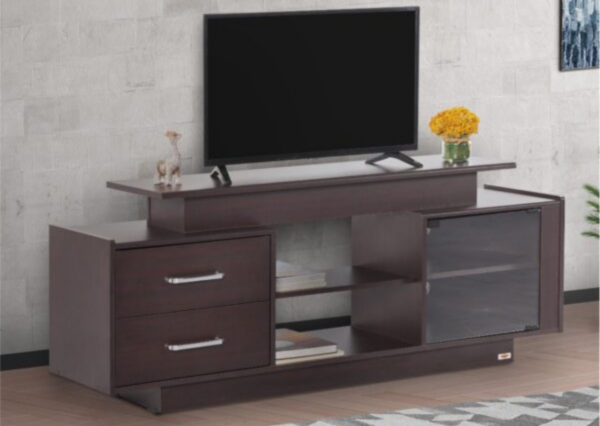 Wooden Entertainment TV Stand for Living Room | Solid Wood Television Stand