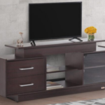 Wooden Entertainment TV Stand for Living Room | Solid Wood Television Stand