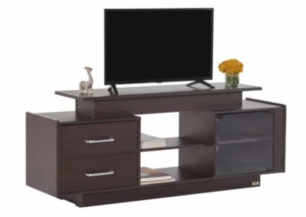 Wooden Entertainment TV Stand for Living Room | Solid Wood Television Stand - Image 3