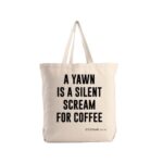 Ecosac Classic Canvas Tote- Yawn