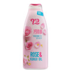 Keff Shampoo – Rose & Kukui Oil – For Smooth And Silky Hair