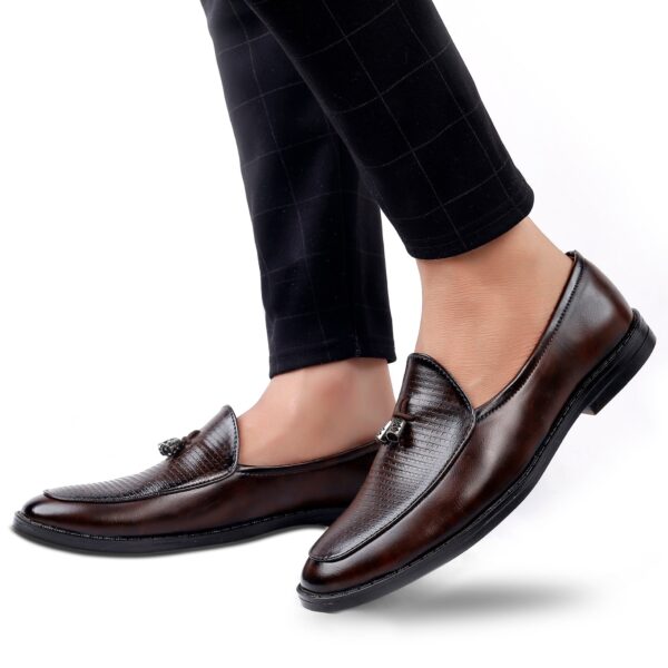 Bxxy's Party Wear Premium Range Tassel Formal Slip-ons for Men - Image 4